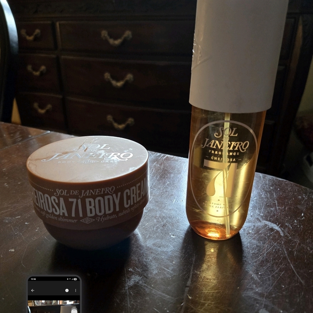 Sol de Janeiro Brown and Gold Moisturizer and Body Oil Set